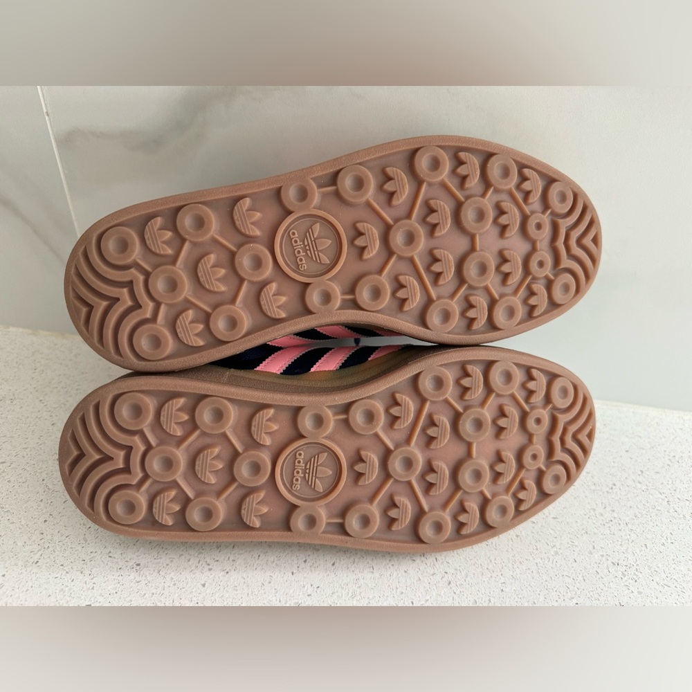 Adidas Gazelle Bold Platform Sneakers US Size 6 Dark Blue/Pink - Picture 8 of 8